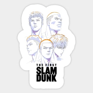 Slam Dunk The First sakuragi rukawa shohoku fanmade Sticker